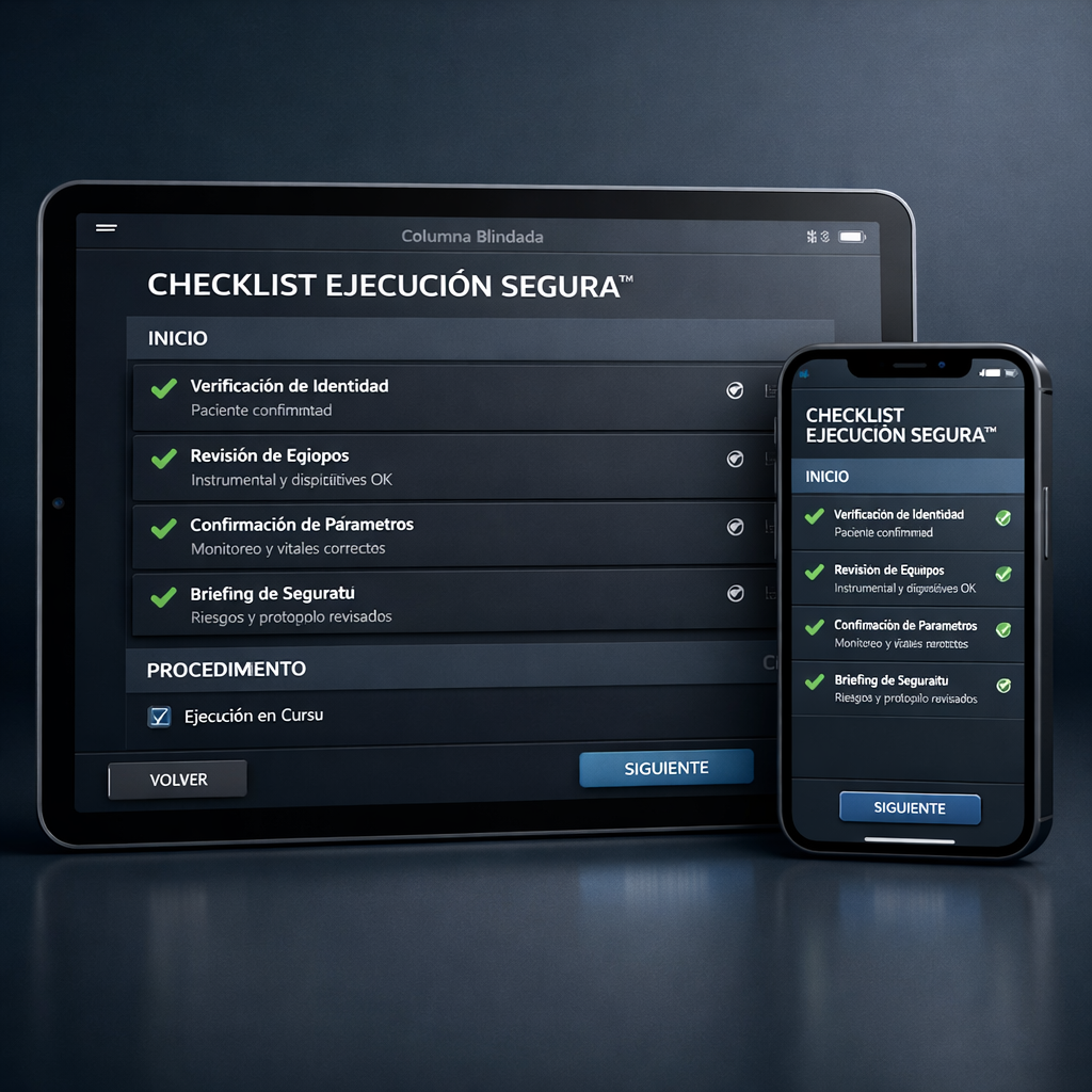 Checklist Ejecución Segura™