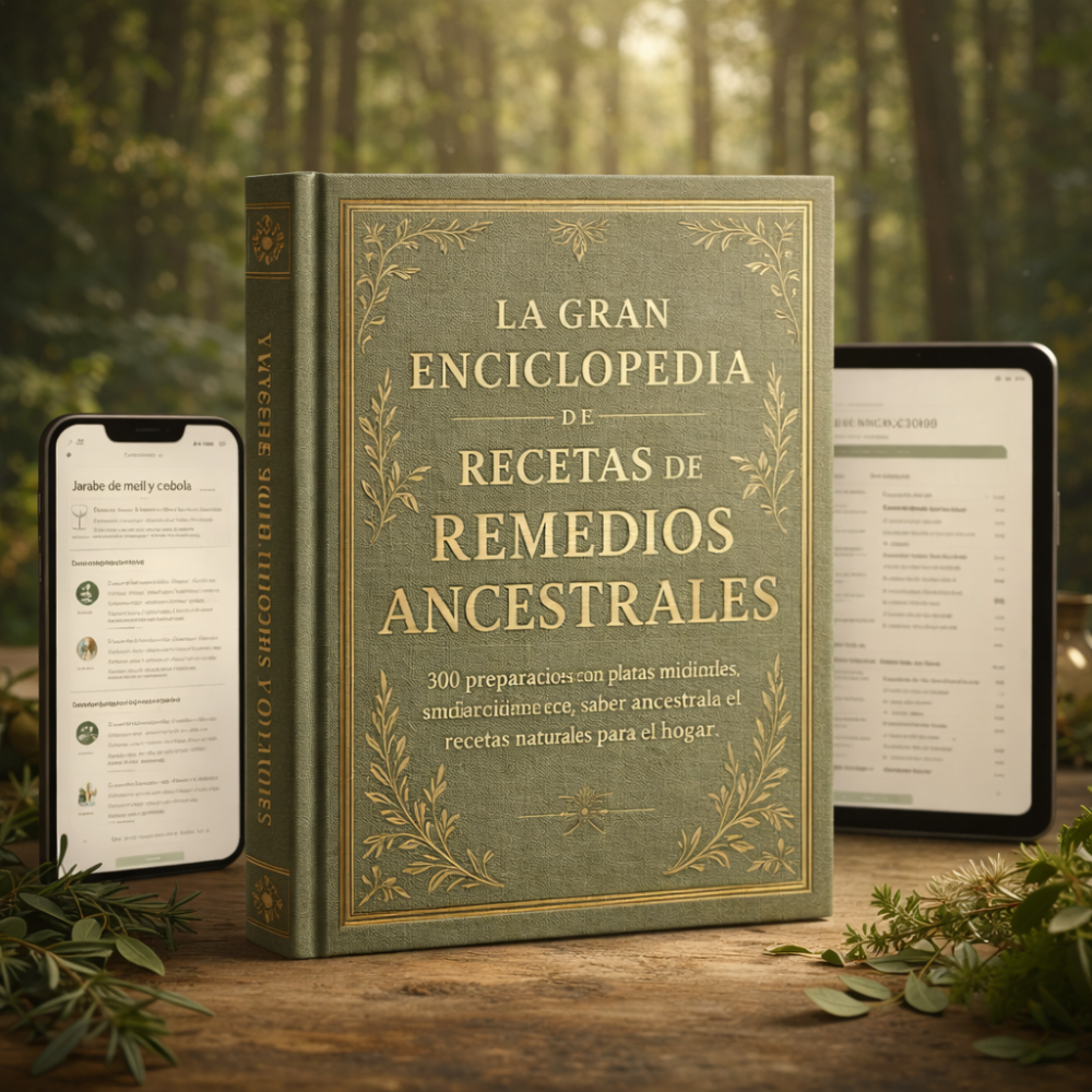 La Gran Enciclopedia de Recetas de Remedios Ancestrales + 15 Bonus de regalo 🎁