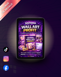 SISTEMA DE NEGOCIO PARA VENDER DIGITAL WALL ART™️ + 5 BONUS EXCLUSIVOS GRATIS